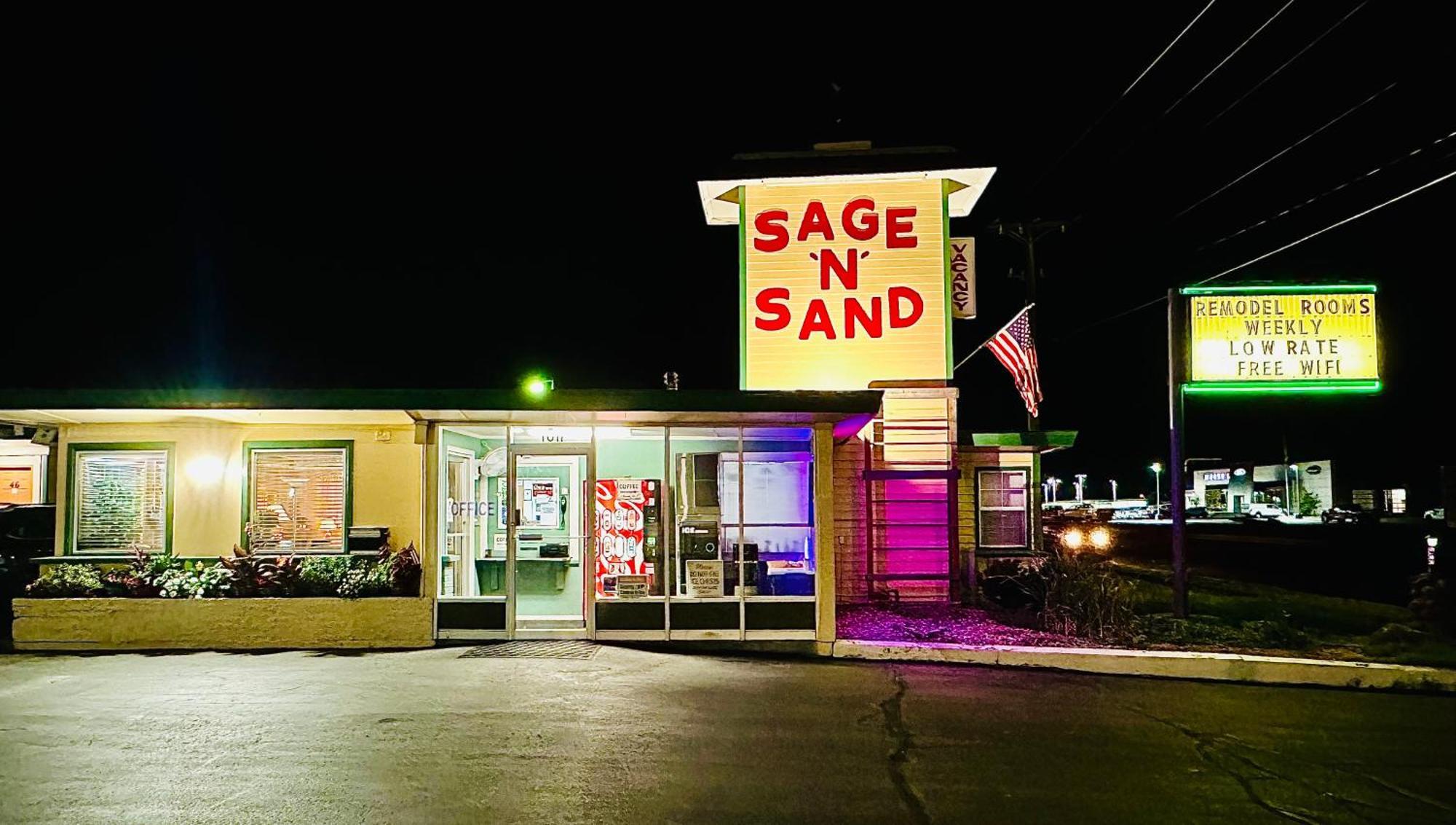 Sage N Sand Motel Мозес-Лейк Экстерьер фото