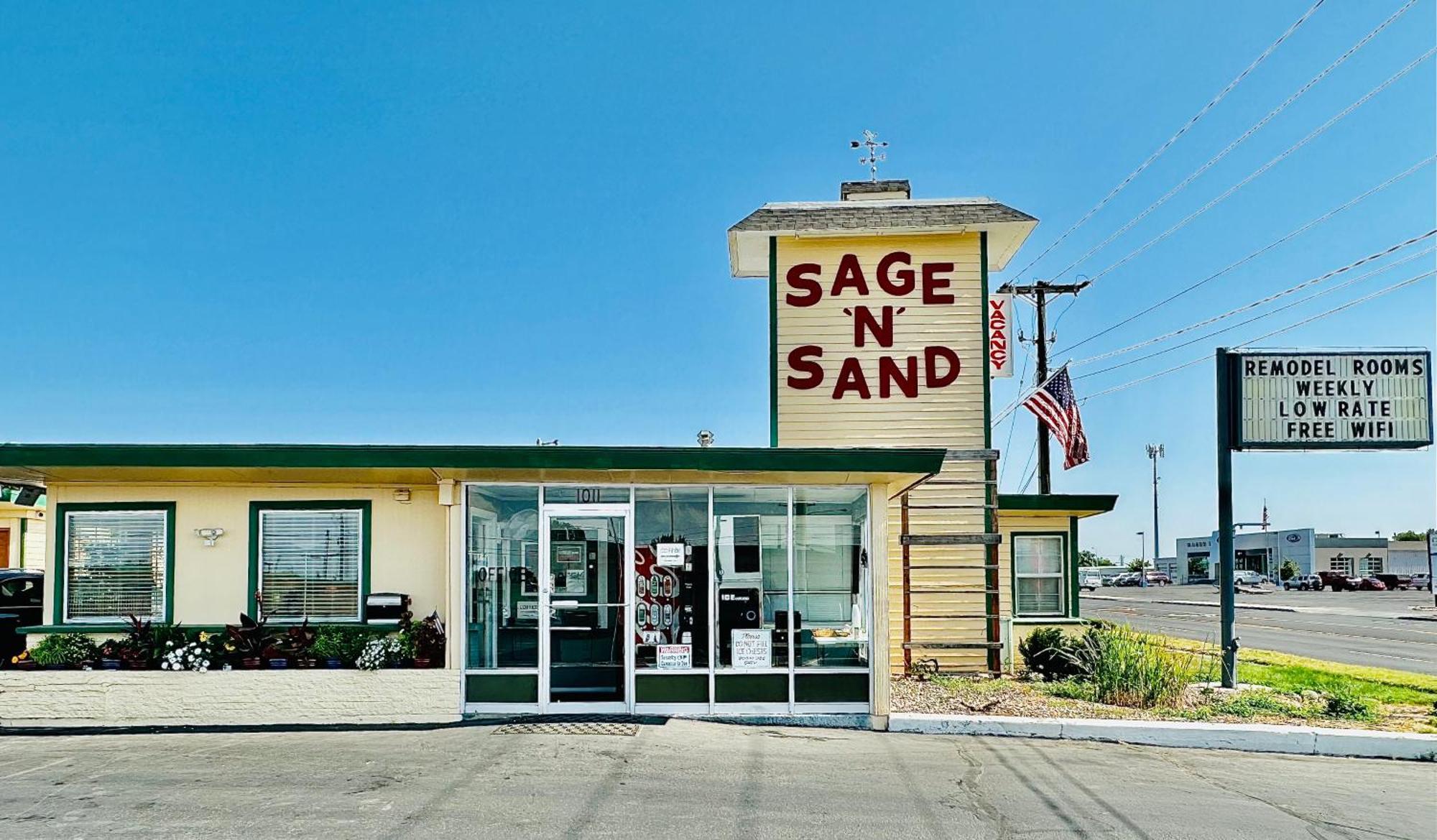 Sage N Sand Motel Мозес-Лейк Экстерьер фото
